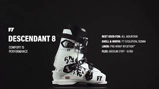 Full Tilt 2019/2020 Descendant 8 Ski Boots - Comfort Is Performance