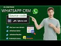 whatspp crm activation panel source code | whatsapp crm admin panel | kanban crm source code