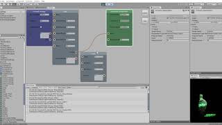 Custom node system for programming scenes at runtime
