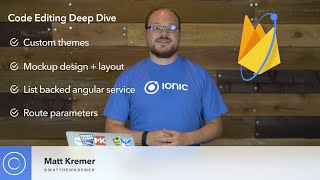 Ionic Creator // Code Editor Tutorial
