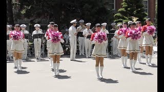 北海道警察音楽隊＆カラーガード隊　in赤レンガコンサート2018.7.26　at北海道庁赤レンガ庁舎前庭