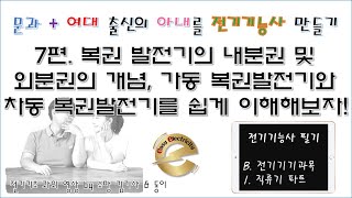 전기기기 과외 7편. 복권 발전기의 내분권 및 외분권의 개념, 가동 복권발전기와 차동 복권발전기를 쉽게 이해해보자! #전기 #전기기초 #전기기능사필기 #전기기기