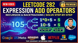Expression Add Operators leetcode style solving