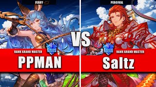 GBVSR ▰ PPMAN (Ferry) VS Saltz (Percival) | High Level Gameplay