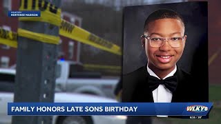 Mother honors son’s legacy after he was killed days before Christmas