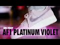 ON FOOT! Nike Air Force 1 Platinum Violet Light Violet Ore Schopes 4K HJ4401 001