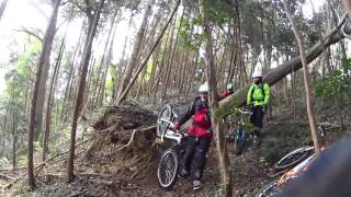 ＭＴＢトレイルライド　ＴＢ山　20141206