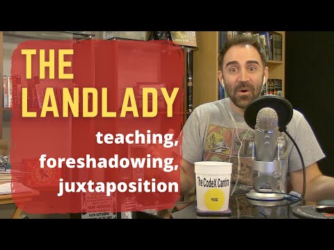 What is the message of the landlady?
