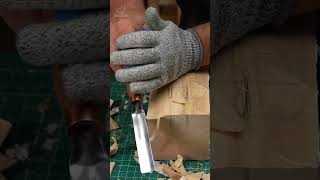 Indulge in the woodsy ASMR magic of carving! Relax and create with BeaverCraft ✨ #WoodCarving #ASMR