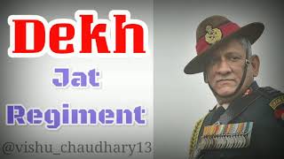 Jat Regiment Indian Army status / Anndy Jaat / Vishu Chaudhary Creation