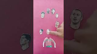 drawing challenge 😜🔥guess the footballer 😆⚽#shorts #football #foryou