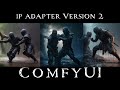 ComfyUI AI: IP adapter version 2, create artistic images with the Gestalt laws of perception
