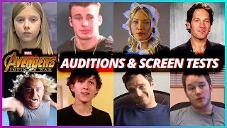 Avengers Infinity War Cast - Special Auditions And Screen Tests