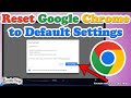 Start Fresh: How to Reset Google Chrome to Default Settings