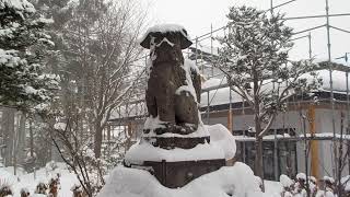 令和4年　元日 お昼過ぎ頃の西野神社境内