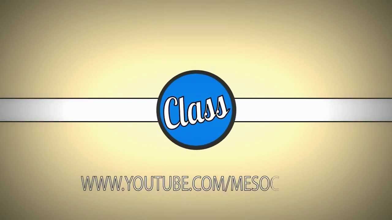 Class Intro Youtube