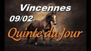 PRONOSTIC PMU QUINTE DU JOUR DIMANCHE 9 FEVRIER 2025