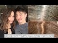 How to Cover Grey/White Hair Tutorial