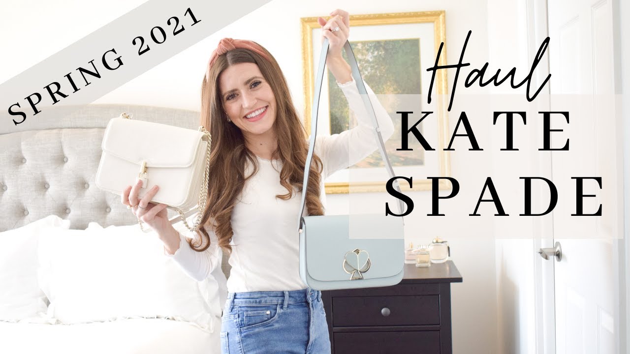 Kate Spade Haul Spring 2021 | Abby Brock - YouTube