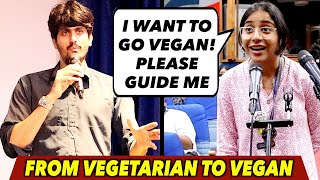 Student Wants To Change | Steps To Become Vegan | Q \u0026 A | Lecture | Christ University