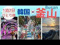 【韓国・釜山】初🔰海外女ひとり旅。雨でも楽し。広安里/白瀬文化村/所望階段モノレール