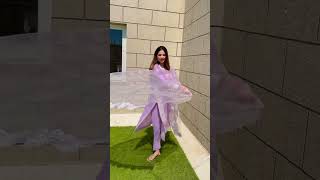 THE LIBAS COLLECTION LIGHT PURPLE PAKISTANI KURTI LATEST COLLECTION