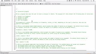 5.8. Conversion program - Java