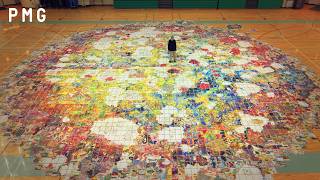 The Man Who's Spent a Lifetime Making One, Giant Map