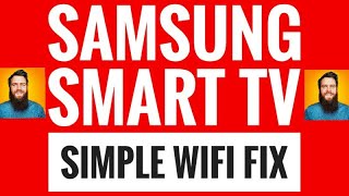 😁 Samsung Smart TV: "Simple Wifi Fix" (NU8000) 2022 75 inch 😁 Fix Any Smart TV