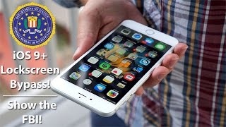 New! | iOS 9.3 Lockscreen Bypass! | Apple - FBI Case!