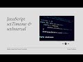JavaScript: setTimeout vs setInterval Explained Simply (2025 Guide)