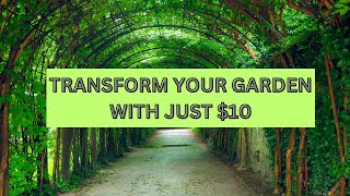 Unbelievable! Under $10 Garden Transformation!