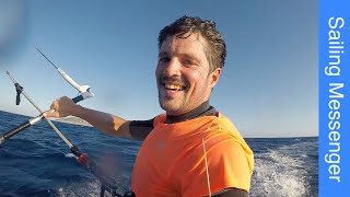 How to kitesurf from a sailboat #Ep.36 - Sailing Messenger