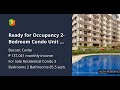 Ready for Occupancy 2-Bedroom Condo Unit at Alea Residences in Bacoor City, Near SM City Bacoor