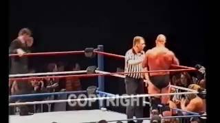 FAN Attacks on STONE COLD !!  TRIPLE H Beats the FAN  !