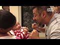 nirvaan u0026 arhaan challenge mamu salman khan in a game of reflexes. watch to see who wins