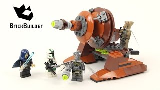 Lego Star Wars 9491 Geonosian Cannon - Lego Speed Build