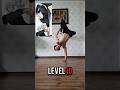 The hardest anime poses level 1 to level 10 #anime #training #workout #challenge #flexibility