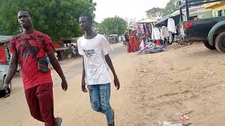 market time at khombole. #Filipino in senegal.