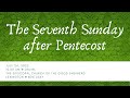 The Seventh Sunday After Pentecost