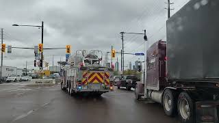 Truck roll over - Hwy 7 and Keele street