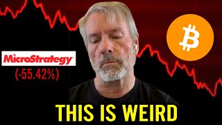 Michael Saylor Reacts To Bitcoin Crash - It's Being Manipulated Badly.