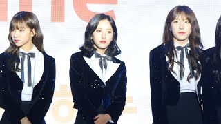 180113 평창 동계올림픽 성화봉송 축하행사 우주소녀 멘트 4K 직캠 by ace