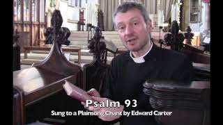 Plainsong Psalm 93