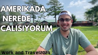 AMERİKA'DA NEREDE ÇALIŞIYORUM ? otelde iş yerimi geziyorum | Work and Travel 2024 Wisconsin Dells