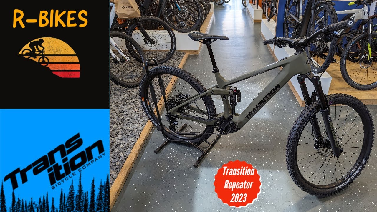 Transition Repeater Carbon 160 Mm E- MTB 2023 WALK-AROUND REVIEW - YouTube