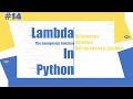 Python Tutorial - 14|Lambda Anonymous Functions in Python | Python for Beginners | Learnerea