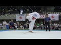 【新極真会】第35回全中国空手道選手権大会　準々決勝1　shinkyokushinkai karate