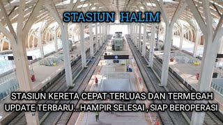 KCIC STASIUN HALIM | STASIUN KERETA CEPAT INDONESIA TERLUAS DAN TERMEWAH