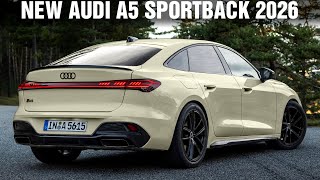 2026 New Audi A5 Sportback - Four-door coupe!